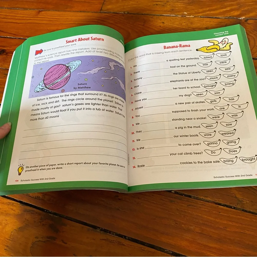 🧩 3/$20 Scholastic 2nd Grade Woorkbook